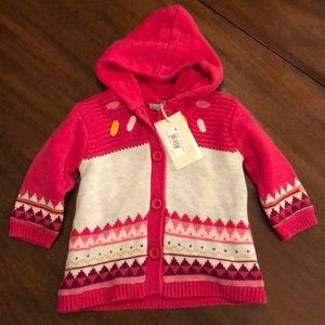 [Item 1D] Catinini Fuchsia Sweater w/ Hood 6M